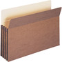 Smead Redrope Drop Front File Pockets, 3.5" Expansion, Legal Size, Redrope, 25/Box (SMD74224) View Product Image
