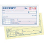 Adams Money/Rent Receipt Book, Two-Part Carbonless, 4.88 x 2.75, 50 Forms Total