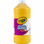 Crayola Washable Tempera Paint - 1 Color(s) - Yellow - 2 lb - Washable