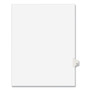 Avery Preprinted Legal Exhibit Side Tab Index Dividers, Avery Style, 10-Tab, 19, 11 x 8.5, White, 25/Pack, (1019) View Product Image