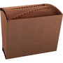 Smead TUFF Expanding Open-Top Stadium File, 31 Sections, 1/31-Cut Tabs, Letter Size, Redrope