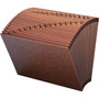 Smead TUFF Expanding Open-Top Stadium File, 31 Sections, 1/31-Cut Tabs, Letter Size, Redrope