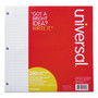 Universal Filler Paper, 3-Hole, 8 x 10.5, Wide/Legal Rule, 200/Pack UNV20920 (UNV20920) View Product Image