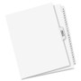 Avery Preprinted Legal Exhibit Side Tab Index Dividers, Avery Style, 27-Tab, A to Z, 11 x 8.5, White, 1 Set (AVE11374) View Product Image