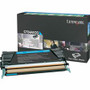 Lexmark Original Standard Yield Laser Toner Cartridge - Cyan - 1 Each - (LEXC734A1CG)