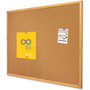 Quartet Classic Series Cork Bulletin Board, 36" x 24", Tan Surface, Oak Finished Fiberboard (MDF) Frame