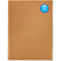 Quartet Classic Series Cork Bulletin Board, 36" x 24", Tan Surface, Oak Finished Fiberboard (MDF) Frame