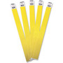 Advantus Tyvek Wristbands - 3/4" Width x 9 3/4" Length - Yellow - Tyvek