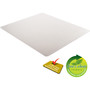 deflecto DuraMat Moderate Use Chair Mat, Low Pile Carpet, Flat, 46 x 60, Rectangle, Clear (DEFCM13443F) View Product Image