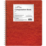 Ampad Computation Book, Quadrille Rule (4 sq/in), Brown Cover, (76) 11.75 x 9.25 Sheets