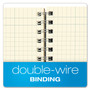 Ampad Computation Book, Quadrille Rule (4 sq/in), Brown Cover, (76) 11.75 x 9.25 Sheets