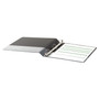 Universal Deluxe Non-View D-Ring Binder with Label Holder, 3 Rings, 1" Capacity, 11 x 8.5, Black