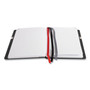 TRU RED Large Mastery Journal with Pockets, 1-Subject, Narrow Rule, Black/Red Cover, (192) 10 x 8 Sheets