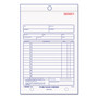 Rediform Purchase Order Book, 12 Lines, Three-Part Carbonless, 5.5 x 7.88, 50 Forms Total