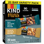 KIND Minis Nuts & Sea Salt Nut Bars Variety - Cholesterol-free, Gluten-free, Low Glycemic, Trans Fat Free, Low Sugar, Low Sodium - Dark Chocolate Nuts and Sea Salt, Caramel Almond and Sea Salt - 1.03 lb