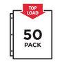 Avery Top-Load Poly Sheet Protectors, Heavy Gauge, Letter, Diamond Clear, 50/Box (AVE74106) View Product Image