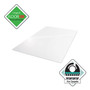 Floortex Cleartex Ultimat XXL Polycarbonate Square General Office Mat for Carpets, 60 x 60, Clear