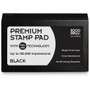 COSCO 2000 Plus Replacement Ink Pad - 2.8" Width x 4.3" Length - Black Ink