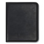 Samsill Professional Padfolio, Storage Pockets/Card Slots, Writing Pad, Black