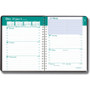 House of Doolittle Express Track Recycled Weekly Appointment Book/Monthly Planner, 8 x 5, Black Cover, 13-Month (Jan to Jan): 2024 to 2025 View Product Image