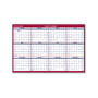 AT-A-GLANCE Erasable Vertical/Horizontal Wall Planner, 24 x 36, White/Blue/Red Sheets, 12-Month (Jan to Dec): 2024 View Product Image