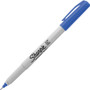 Sharpie Ultra Fine Tip Permanent Marker, Ultra-Fine Needle Tip, Blue, Dozen
