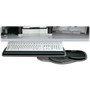 Fellowes Adjustable Standard Keyboard Platform, 20.25w x 11.13d, Graphite/Black