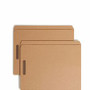 Smead Straight Tab Cut Letter Recycled Fastener Folder - 8 1/2" x 11" - 2 x 2K Fastener(s) - 11 pt. - 2 Plys - Kraft