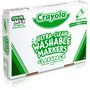 Crayola Ultra-Clean Washable Marker Classpack, Broad Bullet Tip, 8 Assorted Colors, 200/Box