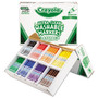 Crayola Ultra-Clean Washable Marker Classpack, Broad Bullet Tip, 8 Assorted Colors, 200/Box (CYO588200) View Product Image