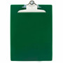Saunders Recycled Plastic Clipboards - 1" Clip Capacity - 8 1/2" x 11" Sheet Size - Plastic - Green