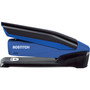 Bostitch InPower One-Finger 3-in-1 Desktop Stapler with Antimicrobial Protection, 20-Sheet Capacity, Blue/Black