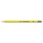 Ticonderoga Pencils, HB (#2), Black Lead, Yellow Barrel, Dozen View Product Image