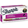 Sharpie Metallic Fine Point Permanent Markers, Fine Bullet Tip, Gold, Dozen (SAN1823887) View Product Image