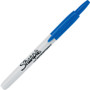Sharpie Retractable Permanent Marker, Fine Bullet Tip, Blue (SAN32703) View Product Image