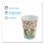 Dixie PerfecTouch Paper Hot Cups, 8 oz, Coffee Haze Design, 50/Sleeve, 20 Sleeves/Carton (DXE5338CD) View Product Image