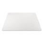 Alera Occasional Use Studded Chair Mat for Flat Pile Carpet, 46 x 60, Rectangular, Clear (ALEMAT4660CFPR) View Product Image