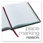 Boorum & Pease Extra-Durable Bound Book, Single-Page 5-Column Accounting, Black/Maroon/Gold Cover, 10.13 x 7.78 Sheets, 150 Sheets/Book