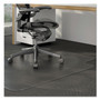 Alera Moderate Use Studded Chair Mat for Low Pile Carpet, 45 x 53, Wide Lipped, Clear (ALEMAT4553CLPL) View Product Image