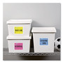 Avery Shipping Labels, Sure Feed, 3-1/3" x 4" , 150 White Labels (8164) - 3 21/64" Width x 4" Length - (AVE8164)