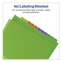 Avery Durable Preprinted Plastic Tab Dividers, 12-Tab, Jan. to Dec., 11 x 8.5, Assorted, 1 Set (AVE11331) View Product Image