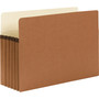 Smead Redrope Drop Front File Pockets, 5.25" Expansion, Legal Size, Redrope, 50/Box