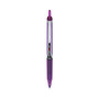 Pilot Precise V5RT Roller Ball Pen, Retractable, Extra-Fine 0.5 mm, Purple Ink, Purple Barrel (PIL26066) View Product Image