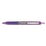 Pilot Precise V5RT Roller Ball Pen, Retractable, Extra-Fine 0.5 mm, Purple Ink, Purple Barrel (PIL26066) View Product Image