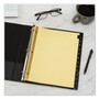 Avery Tab Divider - 12 x Divider(s) - Jan-Dec - 12 Tab(s)/Set - 8.5" Divider Width x 11" Divider Length - 3 Hole Punched - (AVE11351)