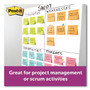 Post-it Notes Super Sticky Pads in Energy Boost Collection Colors, 3" x 3", 90 Sheets/Pad, 24 Pads/Pack