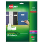 Avery Removable Multi-Use Labels, Inkjet/Laser Printers, 1 x 2.63, White, 30/Sheet, 25 Sheets/Pack (AVE6460) View Product Image