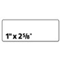 Avery Removable Multi-Use Labels, Inkjet/Laser Printers, 1 x 2.63, White, 30/Sheet, 25 Sheets/Pack