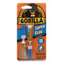 Gorilla Super Glue, Two 0.11 oz Tubes, Dries Clear