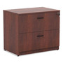 Alera Valencia Series Lateral File, 2 Legal/Letter-Size File Drawers, Medium Cherry, 34" x 22.75" x 29.5"